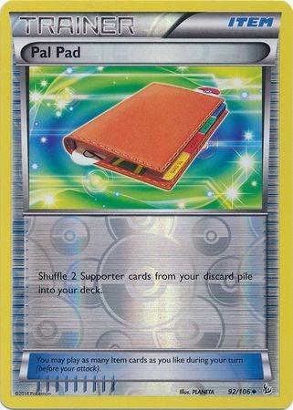 Pal Pad - 92/106 - Uncommon Reverse Holo