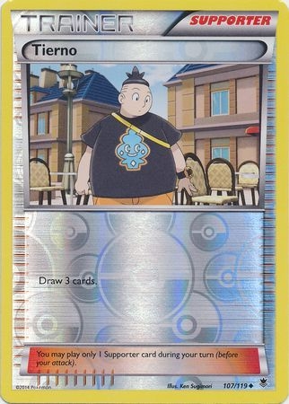 Tierno - 107/119 - Uncommon Reverse Holo