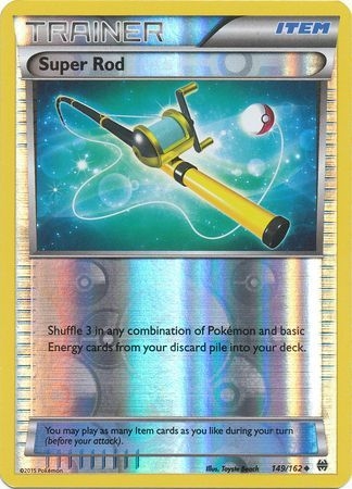 Super Rod - 149/162 - Uncommon Reverse Holo