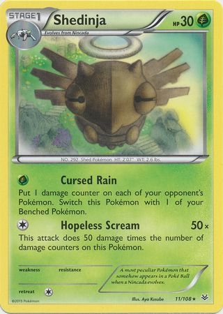 Shedinja - 11/108 - Rare