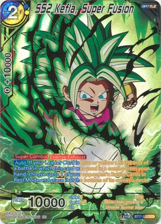 SS2 Kefla, Super Fusion (SPR) - BT17-133 - Special Rare