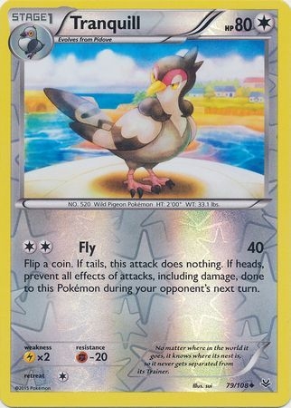 Tranquill - 79/108 - Uncommon Reverse Holo