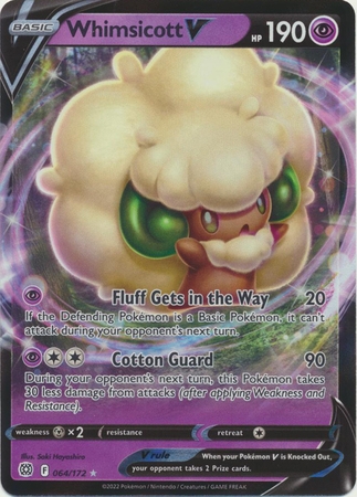 Whimsicott V - 64/172 - Ultra Rare
