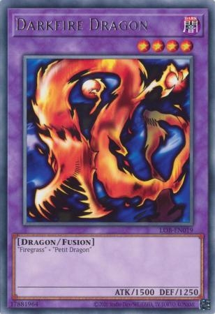 Darkfire Dragon - LOB-EN019 - Rare Unlimited (25th Reprint)