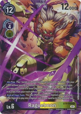 Raguelmon (Alternate Art) - BT9-080 R - Rare