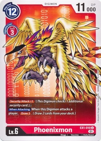 Phoenixmon - EX1-010 - Uncommon