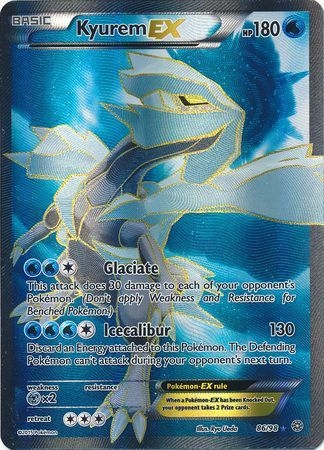 Kyurem EX - 86/98 - Full Art Ultra Rare