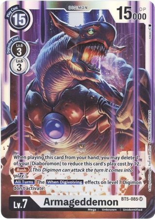Armageddemon - BT5-085 - Super Rare