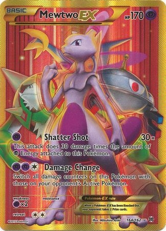 Mewtwo EX - 164/162 - Secret Rare