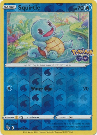 Squirtle - 015/078 - Common Reverse Holo