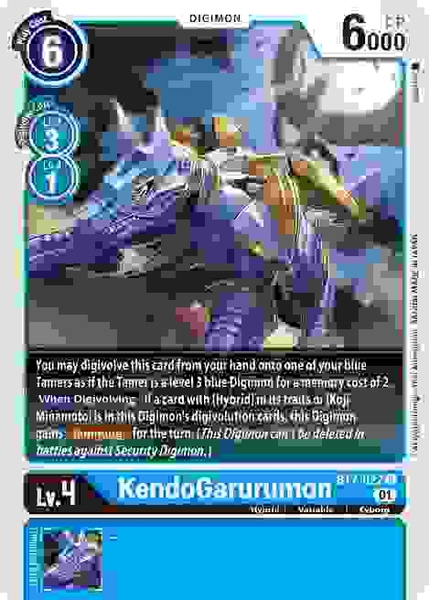 KendoGarurumon - BT7-022 C - Common