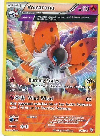 Volcarona - 18/98 - Rare