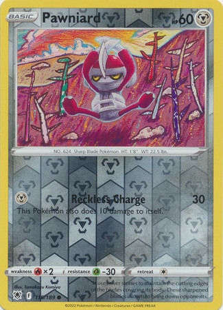 Pawniard - 115/189 - Common Reverse Holo