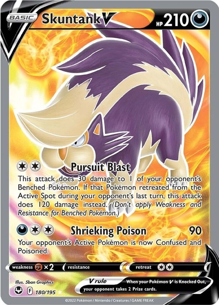 Skuntank V - 180/195 - Full Art Ultra Rare