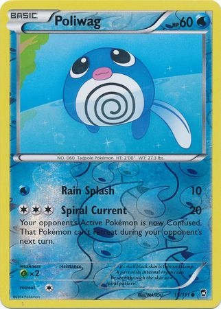 Poliwag - 15/111 - Common Reverse Holo