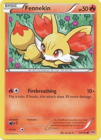 Fennekin - 25/162 - Common