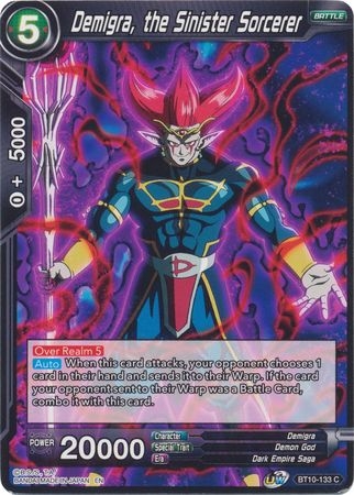 Demigra, the Sinister Sorcerer - BT10-133 - Common