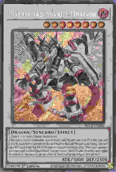 Borreload Savage Dragon - BLCR-EN083 - Secret Rare 1st Edition