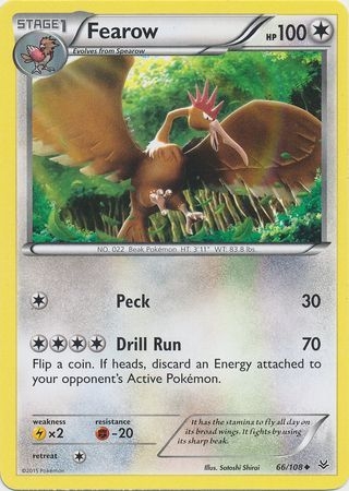 Fearow - 66/108 - Uncommon