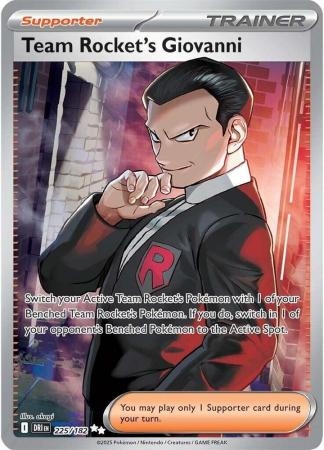 Team Rocket's Giovanni - 225/182 - Ultra Rare