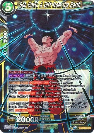 Son Goku, A Gift from the Earth - BT15-095 - Super Rare