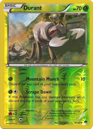 Durant - 9/122 - Uncommon Reverse Holo