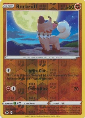 Rockruff - 073/159 - Common Reverse Holo