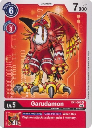 Garudamon - EX1-006 - Common