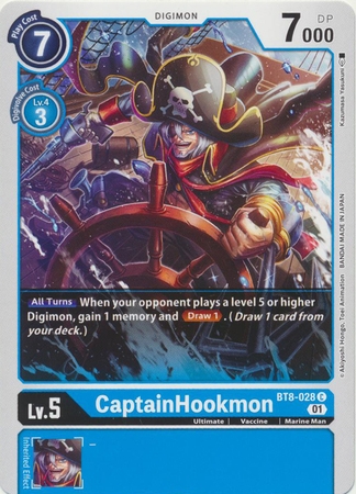 CaptainHookmon - BT8-028 C - Common