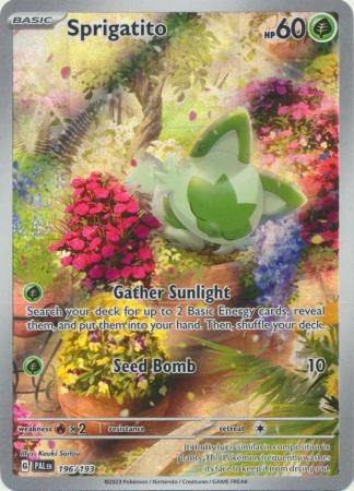 Sprigatito - 196/193 - Illustration Rare