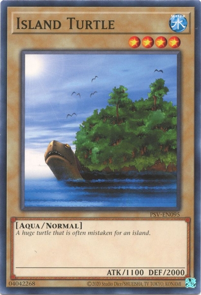 Island Turtle - PSV-EN095 - Common Unlimited (25th Reprint)