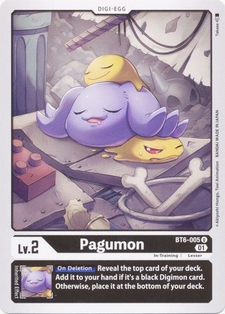 Pagumon - BT6-005 - Uncommon