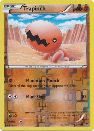 Trapinch - 53/111 - Common Reverse Holo