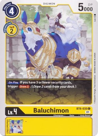 Baluchimon - BT6-035 - Common