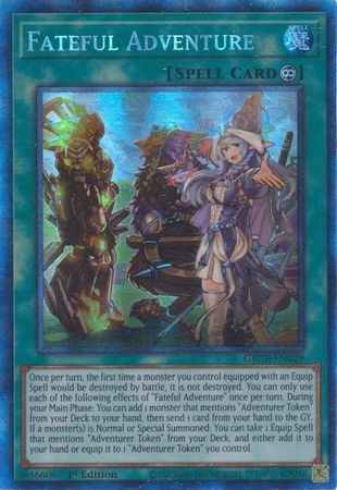 Fateful Adventure - GRCR-EN029 - Collectors Rare 1st Edition