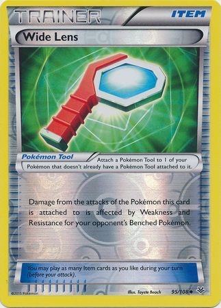 Wide Lens - 95/108 - Uncommon Reverse Holo