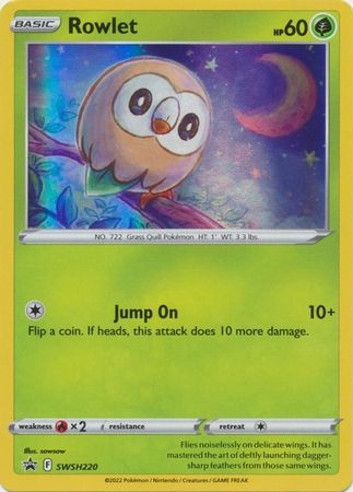 Rowlet - SWSH220 - Holo Promo