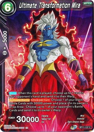 Ultimate Transformation Mira - BT11-137 - Foil Common