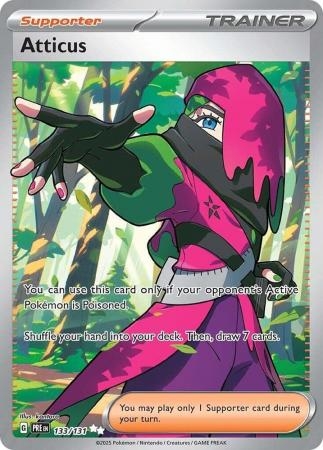 Atticus - 133/131 - Full Art Secret Rare