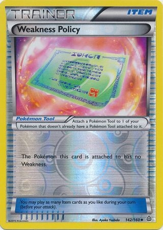 Weakness Policy - 142/160 - Uncommon - Reverse Holo