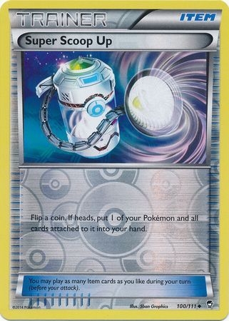 Super Scoop Up - 100/111 - Uncommon Reverse Holo