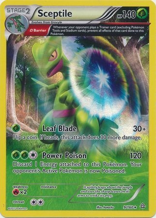 Sceptile - 9/160 - Holo Rare