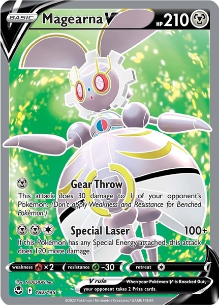 Magearna V - 182/195 - Full Art Ultra Rare