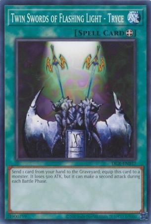 Twin Swords of Flashing Light - Tryce - DCR-EN037 - Common Unlimited (25th Reprint)