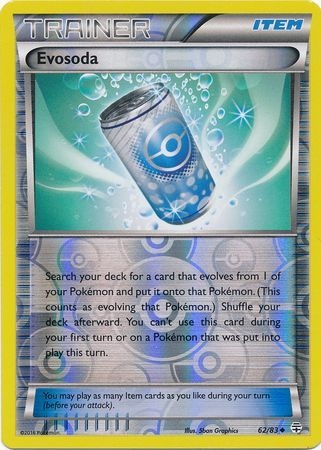 Evosoda - 62/83 - Uncommon Reverse Holo