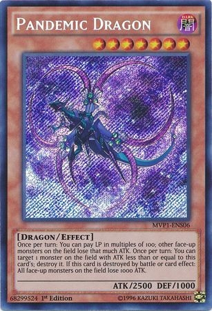 Pandemic Dragon - MVP1-ENS06 - Secret Rare 1st Edition