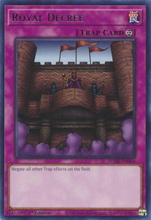 Royal Decree - MAZE-EN064 - Rare 1st Edition