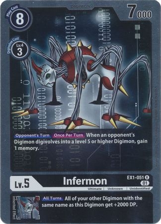 Infermon - EX1-051 - Rare