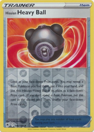 Hisuian Heavy Ball - 146/189 - Uncommon Reverse Holo