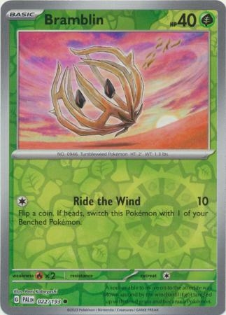 Bramblin - 022/193 - Common Reverse Holo